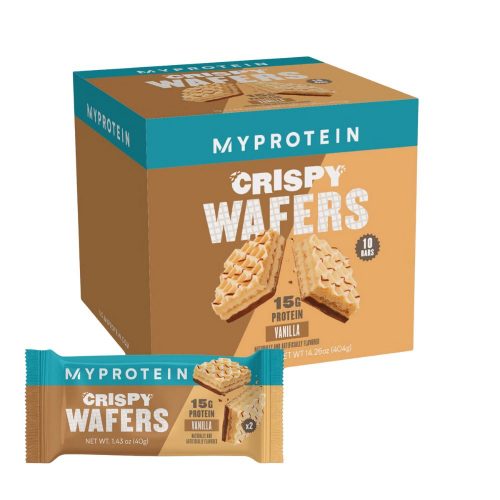 Myprotein Protein Wafers - Vanília - 10 x 40g