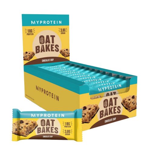 Myprotein Oat Bakes zabszelet - Csokoládédarabos - 12x 75g