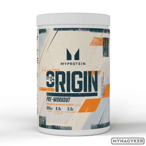 Myprotein Origin Pre-Workout - Zöld Alma - 600g