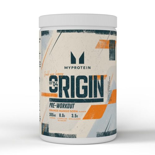 Myprotein Origin Pre-Workout - Narancs mangó - 600g