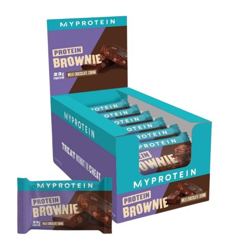 Myprotein Protein Brownie - Csokoládédarabos - 12 x 75g