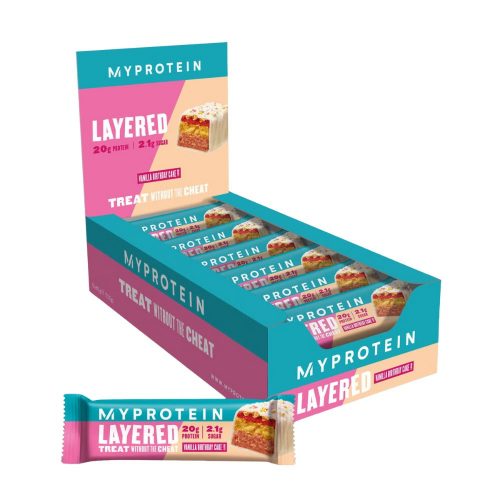 Myprotein Layered Protein Bar szelet - 12x60g